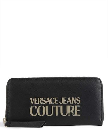Versace Jeans Couture Logo Lock Portfel czarny