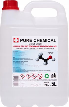 Pure Chemical Alkohol Etylowy Etanol Spirytus 99%