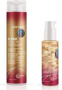 Joico K-Pak Color Therapy Zestaw Do Włosów Farbowanych Szampon 300ml Olejek 63ml