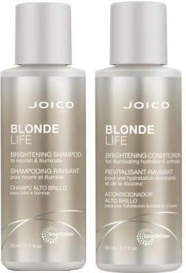 Joico Blonde Life Zestaw Do Włosów Blond Szampon 50ml Odżywka 50ml