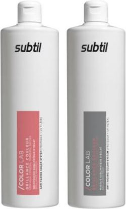Ducastel Subtil Subtil Shine - Szampon Nabłyszczający 1L + Maska 1L Dla Włosów Farbowanych