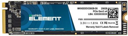 Mushkin Element 256 GB M.2 (MKNSSDEV256GBD8)