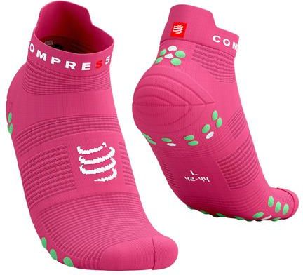 Compressport Skarpetki Krótkie Proracing Socks V4 Hot Pink 609