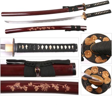 Kuźnia Mieczy Samurajskich Prof Miecz Samuraja Katana Treningowy Ds034