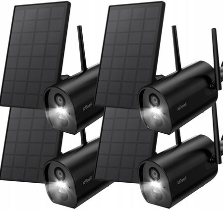 Solarna Kamera Zewnętrzna Ip Wifi Hd 2K 3Mp 4szt. (ZSGX2S2K3MP4SZT)