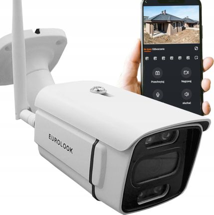 Eurolook Tubowa Kamera Zewnętrzna Ip Wifi 2Mpx Full Hd Zoom (DS2MP3602T)