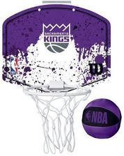 Zdjęcie Wilson Mini Kosz Nba Sacramento Kings Purpurowy - Marki