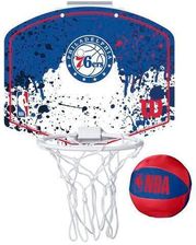 Zdjęcie Wilson Mini Kosz Nba Philadelphia 76Ers Niebieski - Łabiszyn