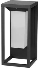 Kinkiet Ogrodowy Ścienny Solarny V-Tac 2W Led Samsung Chip Szary 2-Funkcje Ip65 Vt-77 3000K 220Lm