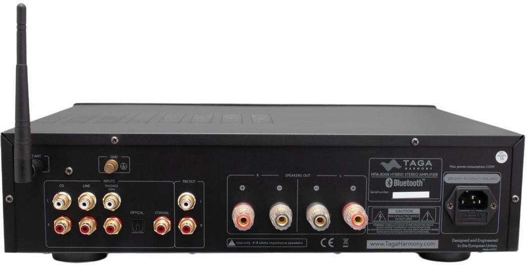фото Гібритний підсилювач Taga Harmony HTA-800 Black