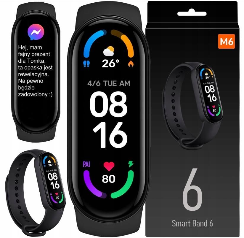 Smart Watch Smartband M6 Precio Jam Tangan Uscita Xiaomi Mi Band
