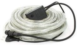 Wąż świetlny LED biały zimny lampki choinka zew20m - zdjęcie 1