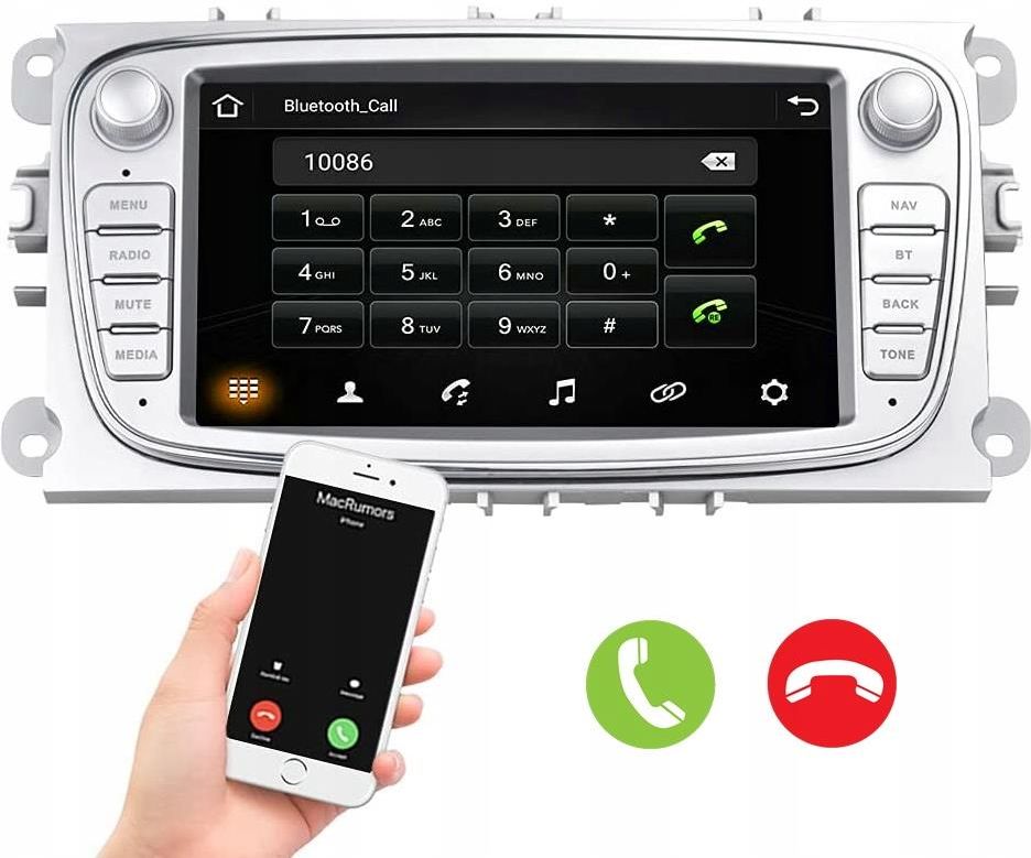 Radioodtwarzacz samochodowy Ncs Radio 7' Android Canbus Do Ford S-max  2006-2014 - Opinie i ceny na 