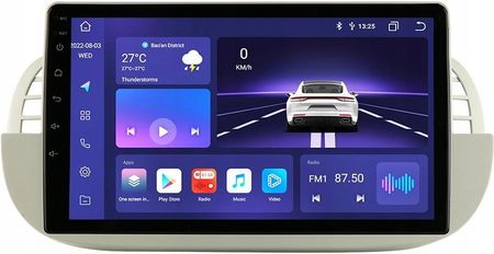 Marsdev Radio 2DIN Android Fiat 500 Dsp Carplay 6 Gb Lte