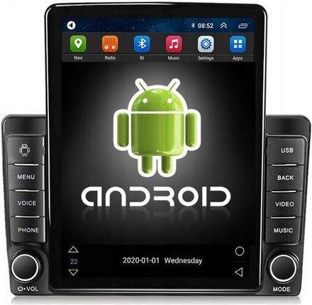 Projack 2 Din Gps Android Tesla Usb Wifi 4/64Gb Sim (M400)