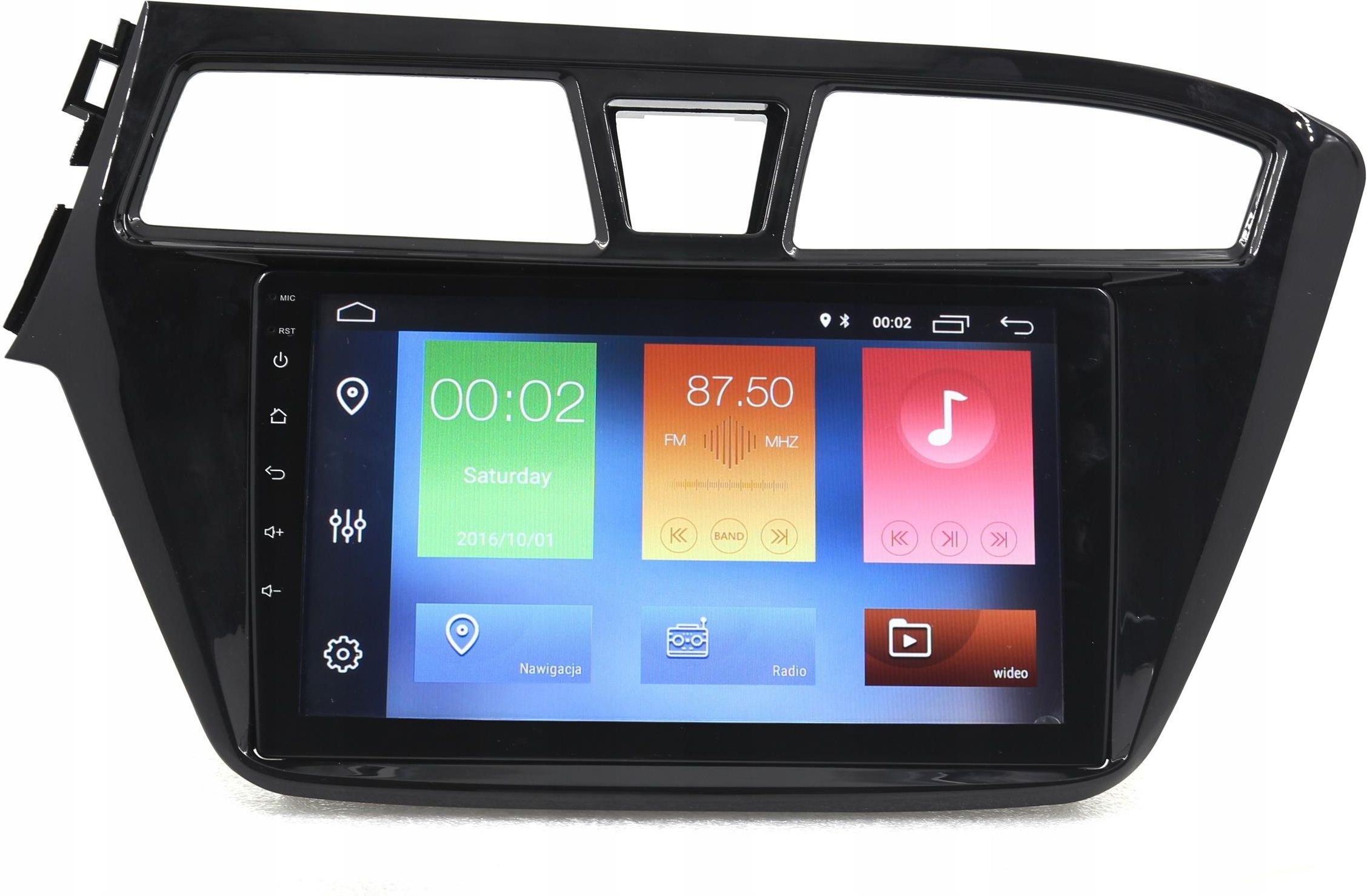 Radioodtwarzacz samochodowy Smart-Auto Hyundai I20 2014-2018 Android ...