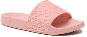 Klapki Tommy Hilfiger - Th Monogram Pool Slide FW0FW06987 Soothing Pink TQS