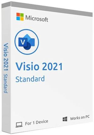 Microsoft Visio Standard 2021 (Licencja ESD), cena za 1 licencję (D8605942)