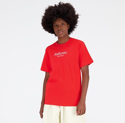 Koszulka damska New Balance WT31551TRD – czerwona