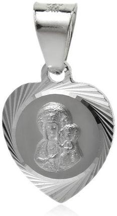Falana Wisiorek srebrny - medalik Matka Boska Częstochowska wmk009 1,1 g.