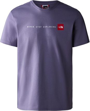 Koszulka The North Face M NSE Tee męska : Kolor - Fioletowy, Rozmiar - XL