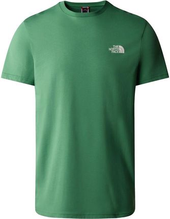Koszulka The North Face M Simple Dome Tee męska : Kolor - Zielony, Rozmiar - S