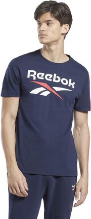 Męska Koszulka z krótkim rękawem Reebok RI Big Logo Tee Hz8798 – Granatowy