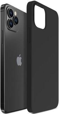3Mk Etui Silicone Case Do Apple Iphone 12 Pro Max Czarny
