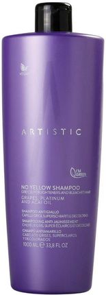 Artistic No Yellow szampon redukujący niepożądane żółte refleksy 1000 ml