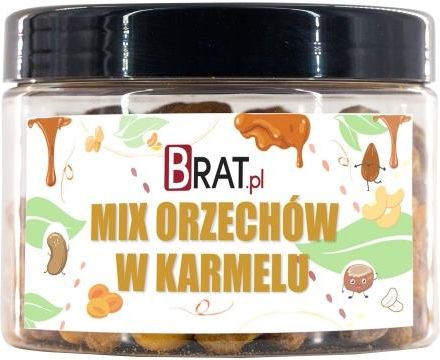 Brat Mix Orzechów W Karmelu Twist 200g