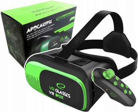 Esperanza Okulary VR 3D Gogle Pilot Bluetooth Do Telefonów