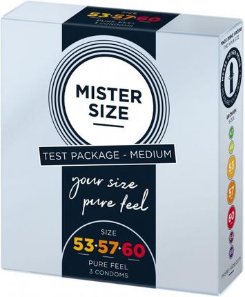 Mister Size Prezerwatywy 3 Rozmiary