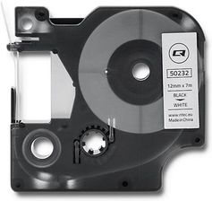 Zdjęcie Qoltec Taśma Do Dymo D1 45013 12Mm X 7M Biała/ Czarny Nadruk - Łagów