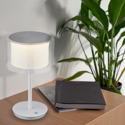 Bankamp GRAND CLEAR lampa stołowa LED z Dim-To-Warm 5048/1-36
