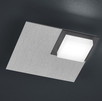 Bankamp QUADRO lampa sufitowa/lampa ścienna LED 1-punktowa ze ściemniaczem 7703/1-69