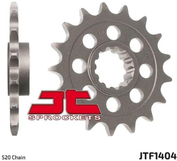 Części motocyklowe Jt Sprockets Zębatka Przednia F140417 17Z Rozmiar