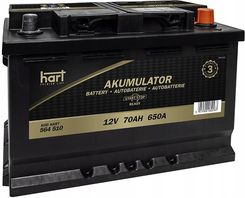 Hart Akumulator Premium Efb 12V 70Ah 650A 3 Lata G