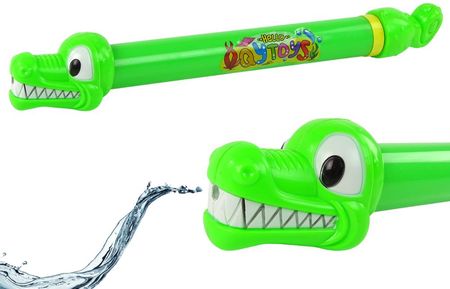 LeanToys Pistolet Na Wodę Krokodyl 45 cm Zielony Ogród