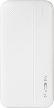 Wozinsky powerbank 10000mAh 2 x USB biały (WPBWE1)