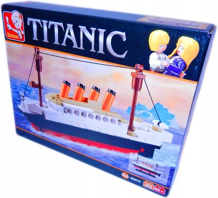 Sluban Titanic Klocki Statek Wycieczkowiec Tytanik