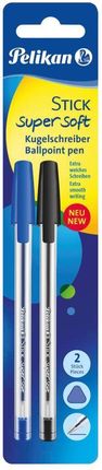 Pelikan Długopis Stick Super Soft 2Szt. .