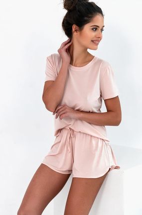 Piżama Damska Model Linsey Light Pink - Sensis