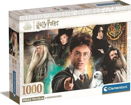 Clementoni Puzzle Compact Harry Potter 1000El.