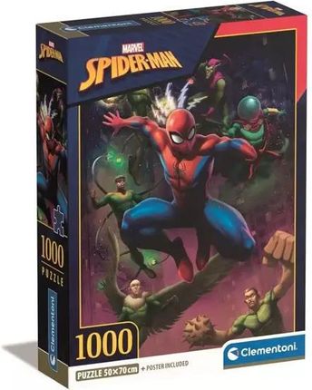 Clementoni Puzzle Compact Spiderman 1000El.