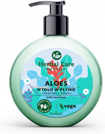 Herbal Care Mydło w płynie Aloes - 400 ml