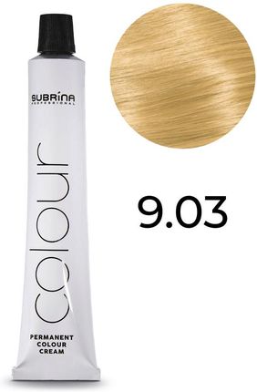 Subrina Farba Permanent Colour 903 Naturalnie Złocisty Bardzo Jasny Blond 100 ml