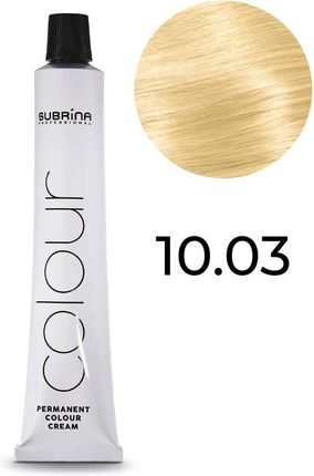 Subrina Farba Permanent Colour 1003 Naturalnie Złocisty Najjaśniejszy Blond 100 ml