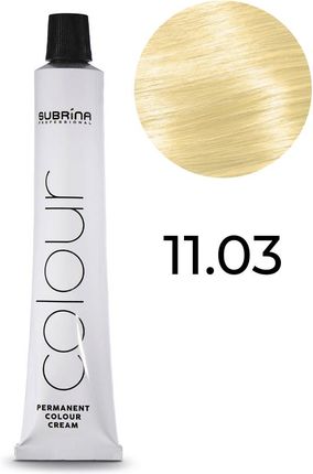 Subrina Farba Permanent Colour 1103 Naturalnie Złocisty Specjalny Blond 100 ml