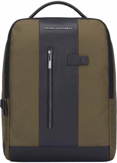 PIQUADRO Rhino Zaino Pelle 37 c Scoparto per laptop