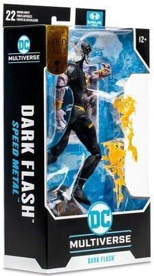 McFarlene Figurka DC Multiverse Dark Flash Speed Metal Gold Label